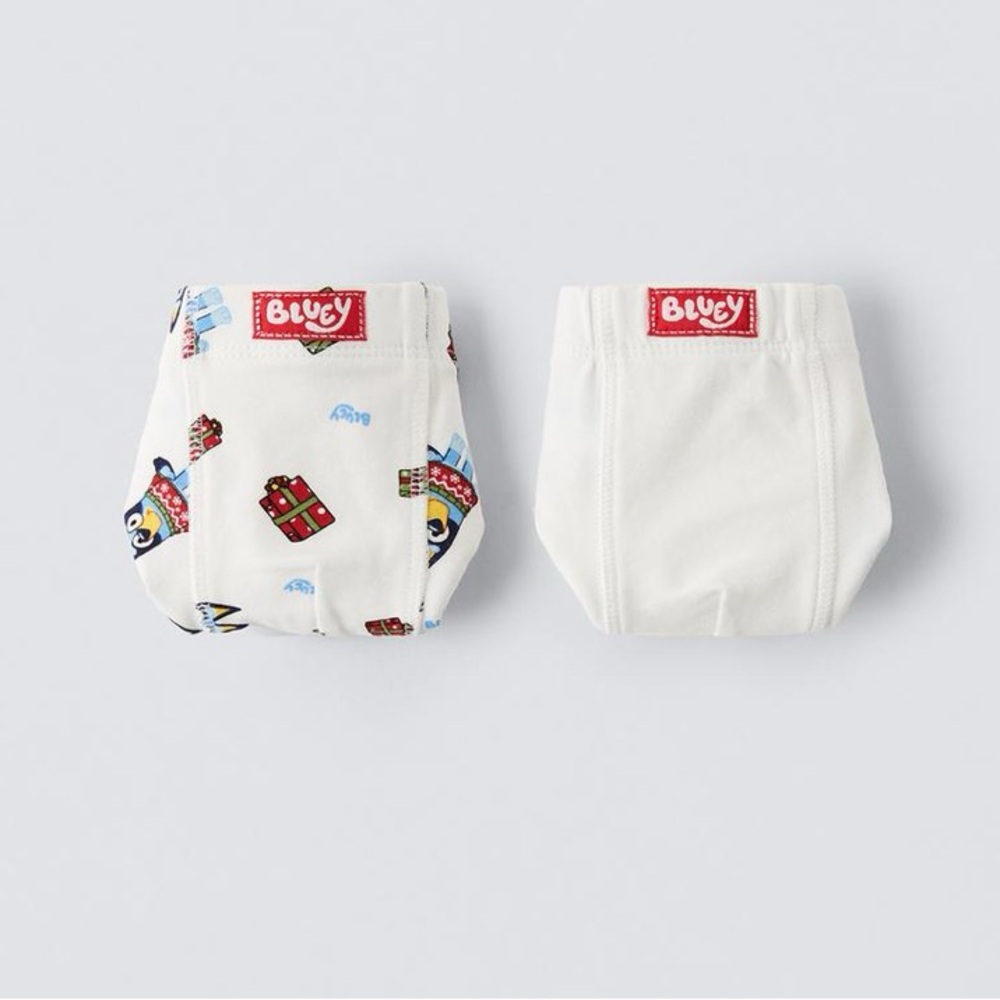ZARA TWO-PACK OF BLUEY LUDO STUDIO BOXERS